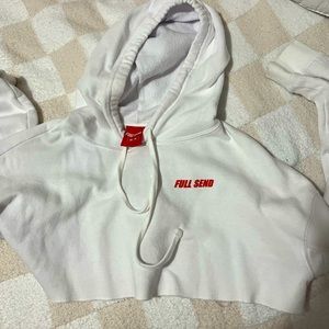 FULL SEND CROPPED SWEATSHIRT